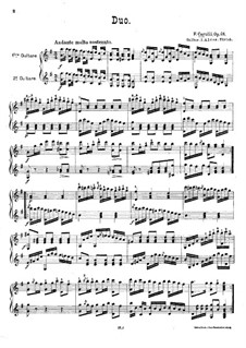 Drei Duette für zwei Gitarre, Op.48: Duett Nr.1 by Ferdinando Carulli
