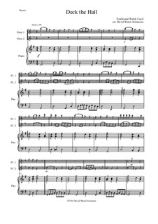 Chamber version: For two flutes and piano by folklore