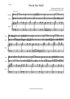 Chamber version: Für Violine, Viola und Klavier by folklore