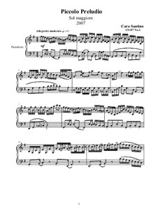 Prelude and Fantasia for Piano, CS107: Prelude and Fantasia for Piano by Santino Cara