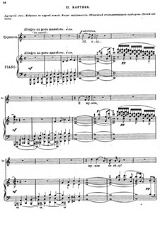 The Snow Knight: Scene II by César Cui