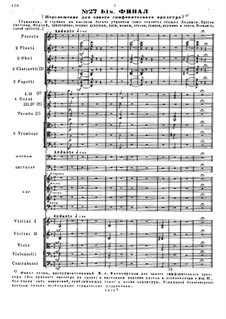 Fragmente: Akt V. Finale für Sinfonieorchester by Michail Glinka