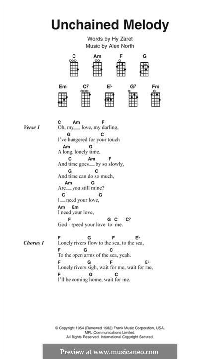 Unchained Melody (The Righteous Brothers) von A. North auf MusicaNeo