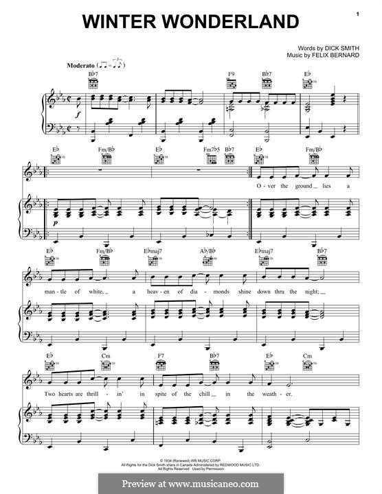 Vocal version: Für Stimme und Klavier (oder Gitarre) by Felix Bernard