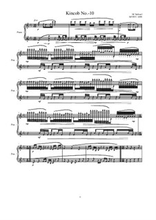 Kincob No.-10 for piano, MVWV 1099: Kincob No.-10 for piano by Maurice Verheul