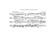 Otello: Solo for double-bass by Giuseppe Verdi