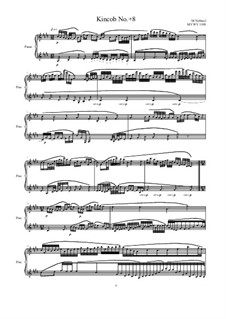 Kincob No.+8 for piano, MVWV 1109: Kincob No.+8 for piano by Maurice Verheul