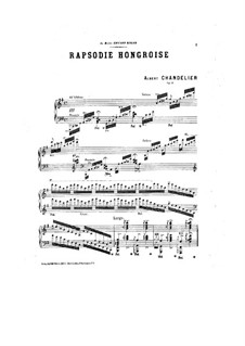 Rhapsodie Hongroise, Op.13: Rhapsodie Hongroise by Albert Chandelier