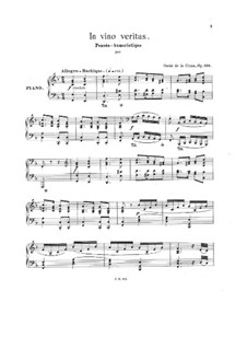 In Vino Veritas, Op.159: In Vino Veritas by Óscar de la Cinna