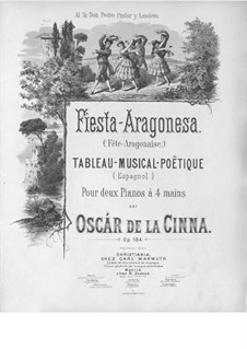 Fiesta Aragonesa, Op.184: Fiesta Aragonesa by Óscar de la Cinna