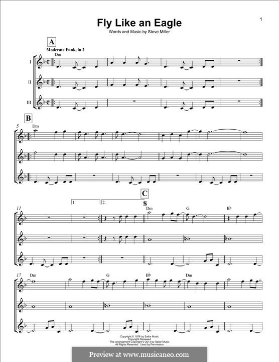 Fly Like an Eagle (Steve Miller Band): Für Ukulele by Steve Miller