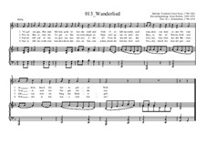 Wanderlied: Wanderlied by Friedrich Fesca