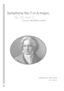 Teil II: Version for bass guitar and piano by Ludwig van Beethoven