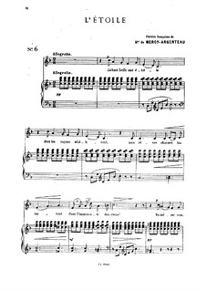 Seven Romances and Duets, Op.19: No.2 L'étoile by César Cui