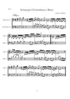 Sonata per il Contrabasso e Basso: Sonata per il Contrabasso e Basso by Joseph Haydn