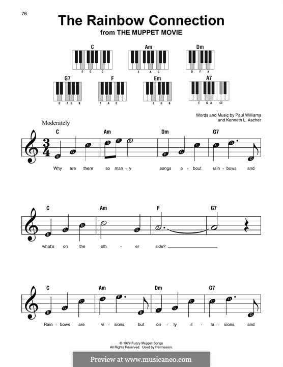 The Rainbow Connection (Kermit the Frog): For any instrument by Paul H. Williams, Kenneth L. Ascher