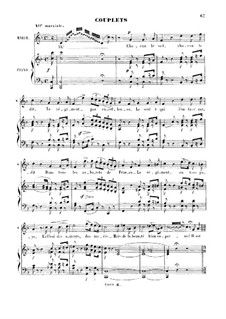 Die Regimentstochter: Chacun le sait, chacun le dit: Couplets. Solo and Chorus by Gaetano Donizetti