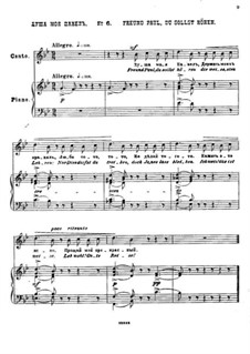Fünfundzwanzig Gedichte von Puschkin, Op.57: Nr.6 Freund Paul, du Sollst Hören by César Cui