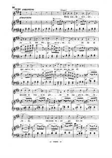 Der Liebestrank: Della crudele isotta. Cavatina for soprano by Gaetano Donizetti