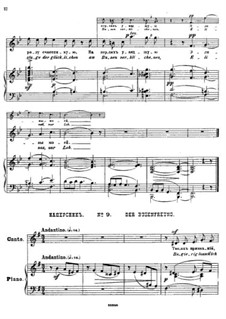 Fünfundzwanzig Gedichte von Puschkin, Op.57: Nr.9 Der Busenfreund by César Cui