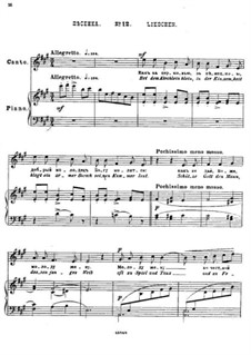 Fünfundzwanzig Gedichte von Puschkin, Op.57: Nr.12 Lidchen by César Cui