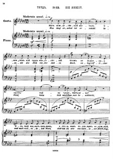 Fünfundzwanzig Gedichte von Puschkin, Op.57: Nr.13 Die Arbeit by César Cui