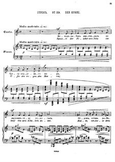 Fünfundzwanzig Gedichte von Puschkin, Op.57: Nr.19 Der Knabe by César Cui