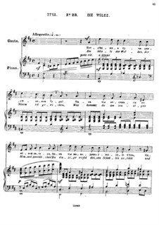 Fünfundzwanzig Gedichte von Puschkin, Op.57: Nr.23 Die Wolke by César Cui