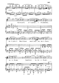 Die Favoritin : Spirto genti. Romance for tenor by Gaetano Donizetti