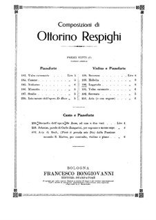 Legende für Violine und Klavier: Legende für Violine und Klavier by Ottorino Respighi