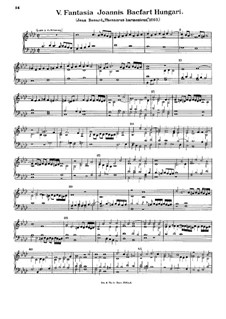 Fantasie in f-Moll: Fantasie in f-moll by Bálint Bakfark