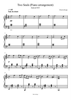 Zwei Seelen, Klavier Arrangement (Enderal OST): Zwei Seelen, Klavier Arrangement (Enderal OST) by Marvin Kopp