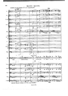 Arlecchino, oder Die Fenster, BV 270 Op.50: Akt IV Nr.7 Quartett and Melodram by Ferruccio Busoni