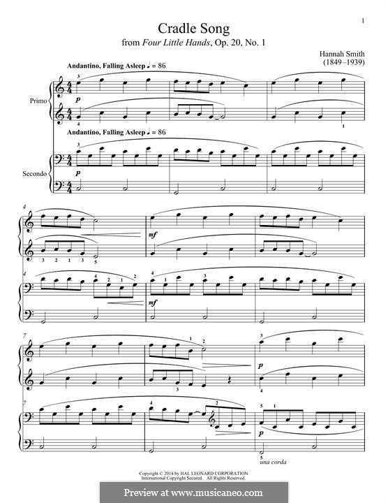 Cradle Song: Für Klavier by Hannah Smith