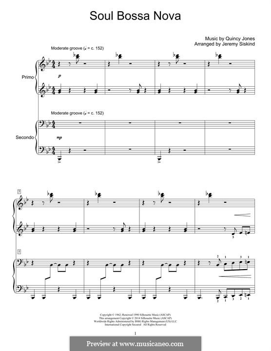 Piano version: Für einen Interpreten by Quincy Jones