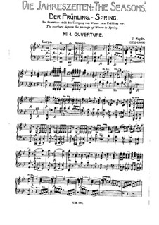 Die Jahreszeiten, Hob.XXI/3: Teil I. Der Frühling, Nr.1-8 by Joseph Haydn