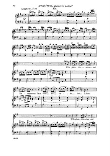 With plaintive notes: With plaintive notes by Georg Friedrich Händel
