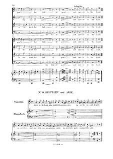 Solomon, HWV 67: What thou I trace each herb and flow'r. Recitative and Aria for alto/countertenor by Georg Friedrich Händel