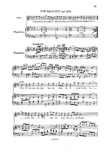 Acis und Galatea, HWV 49: Love in her eyes sits playing. Recitative and Aria for tenor by Georg Friedrich Händel