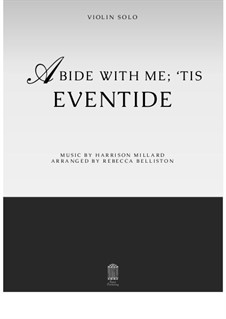 Abide With Me; 'Tis Eventide: Für Violine und Klavier by Harrison Millard