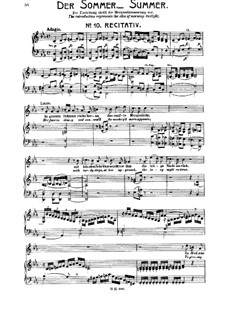 Die Jahreszeiten, Hob.XXI/3: Teil II. Der Sommer, Nr.10-15 by Joseph Haydn