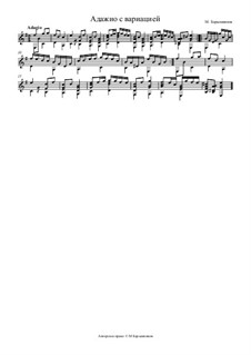 Das Adagio mit der Variation: Das Adagio mit der Variation by Maxim Baryshnikov