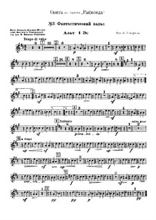 Raimonda, Op.57: Suite. Nr.3. Fantastischer Walzer – Stimmen by Alexander Glazunov