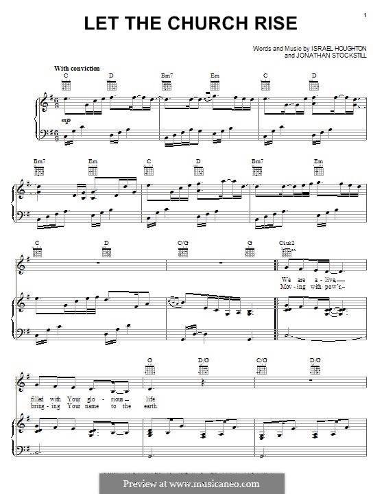 Let the Church Rise von I. Houghton, J. Stockstill - Noten auf MusicaNeo