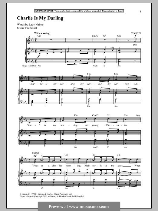 Charlie Is My Darling: Für Stimme und Klavier by folklore