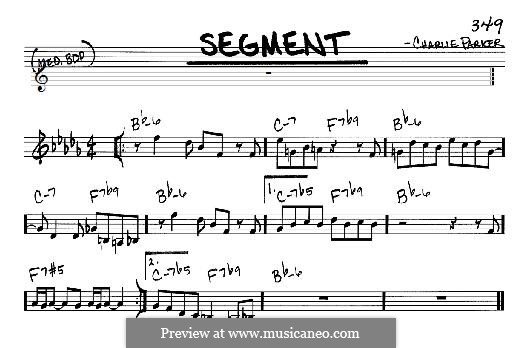 Segment: For any instrument by Charlie Parker