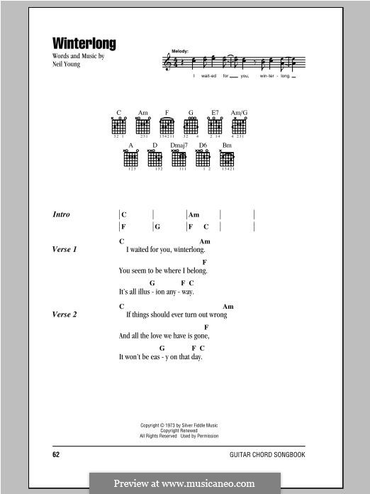 Winterlong: Text und Akkorde by Neil Young