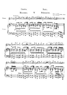 Polonäse: Für Flöte und Klavier by Johann Sebastian Bach