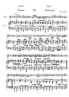 Badinerie: Für Flöte und Klavier by Johann Sebastian Bach