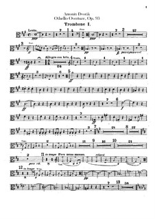 Othello, B.174 Op.93: Posaunen- und Tubastimmen by Antonín Dvořák